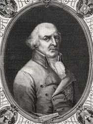 Karl Wilhelm Ferdinand, Duke of Brunswick-Luneberg, engraved by Stephane Pannemaker after Rambert, from 